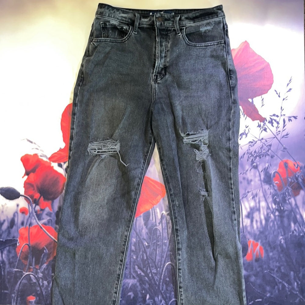 High rise jeans